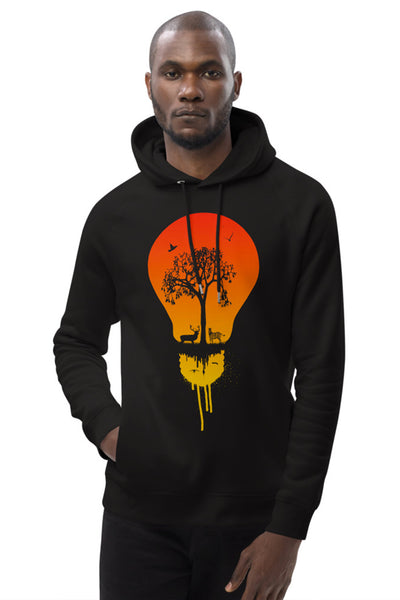 The two Worlds Unisex pullover hoodie