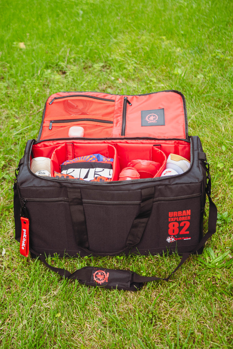 Urban Explorer MK01 Duffel Bag (Black/Red)