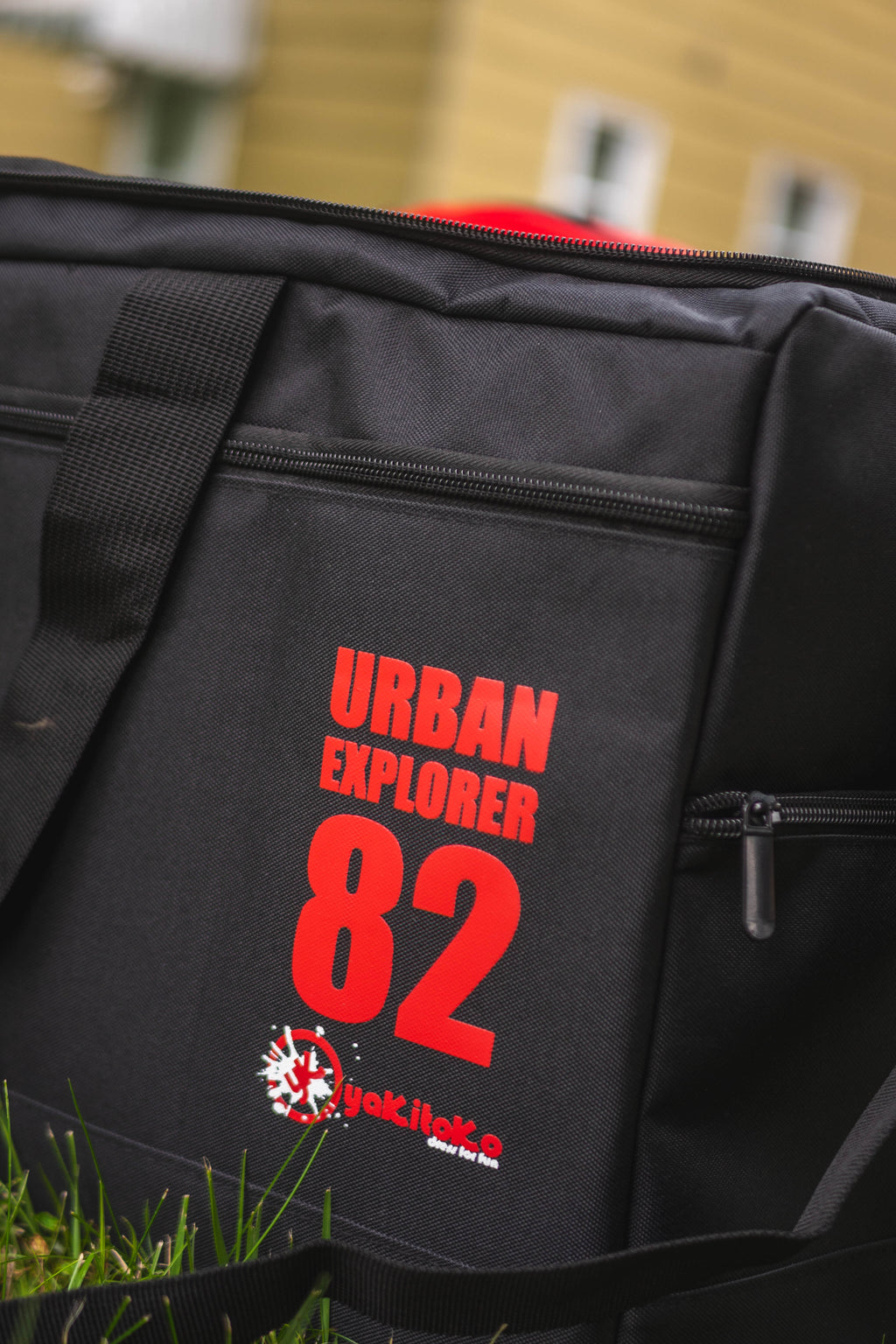 Urban Explorer MK01 Duffel Bag (Black/Red)
