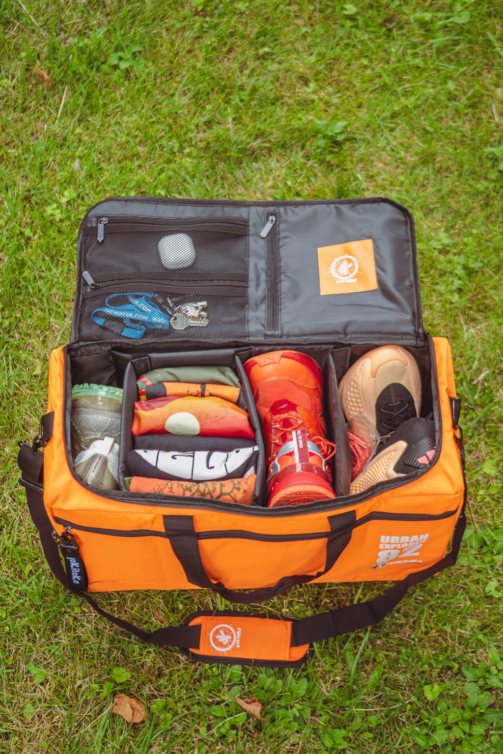 Urban Explorer MK01 Duffel Bag (Orange/Black)