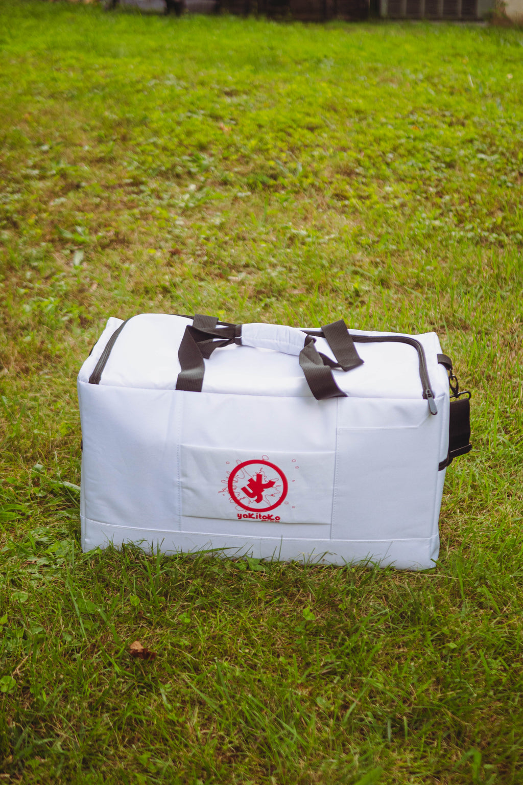 Urban Explorer MK01 Duffel Bag (White/Red)