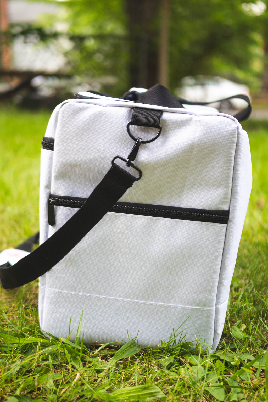Urban Explorer MK01 Duffel Bag (White/Red)