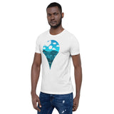 Location Marker Unisex T-Shirt (Night)